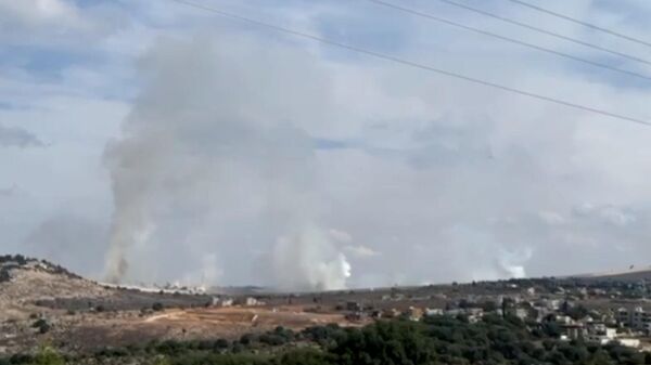 Удар израильской артиллерии по Ливану