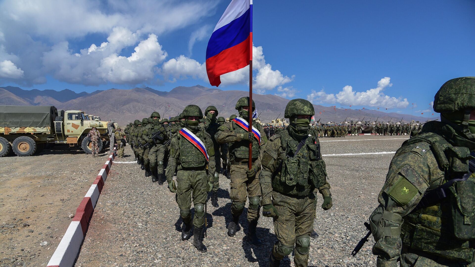 Военнослужащие во время учений ОДКБ Нерушимое братство в Киргизии - РИА Новости, 1920, 16.11.2023