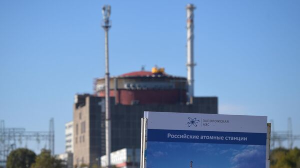 Энергоблок Запорожской АЭС в Энергодаре. Архивное фото