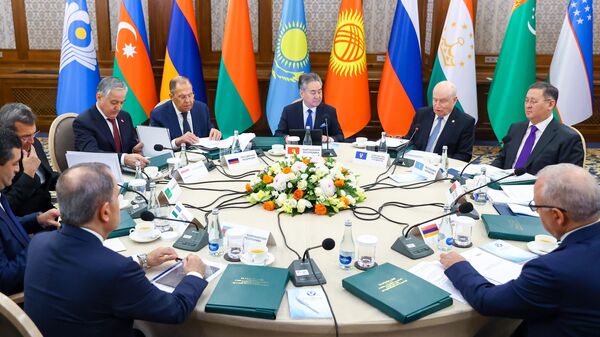 Заседание Совета министров иностранных дел СНГ в Бишкеке