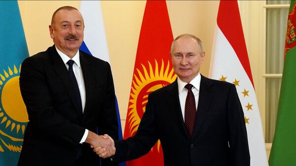 LIVE: Встреча Путина и Алиева на саммите СНГ