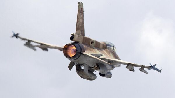 Израильский истребитель F-16D