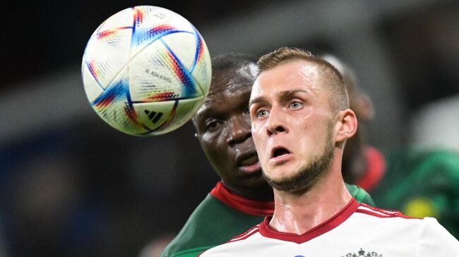 Футбол. Товарищеский матч. Россия и Камерун