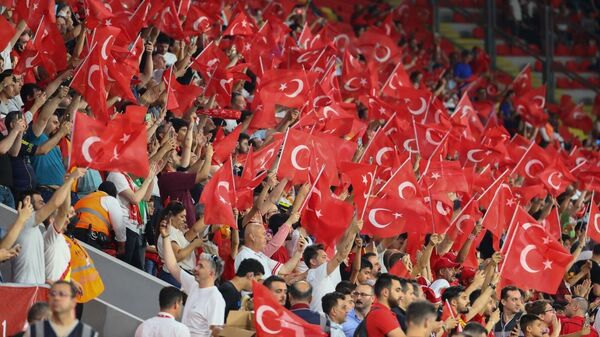 Болельщики сборной Турции