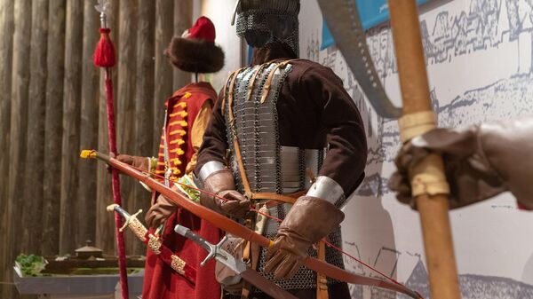 Вооружение и доспехи воина в музее-заповеднике Куликово поле
