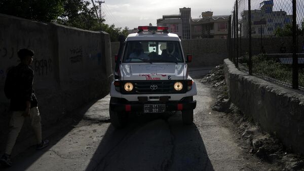 Автомобиль скорой помощи в Афганистане. Архивное фото