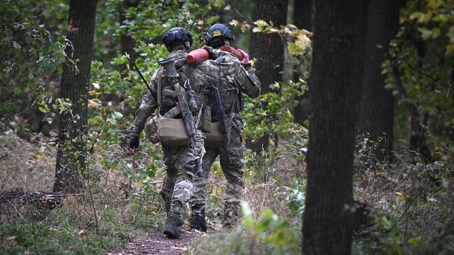 Военнослужащие в зоне СВО