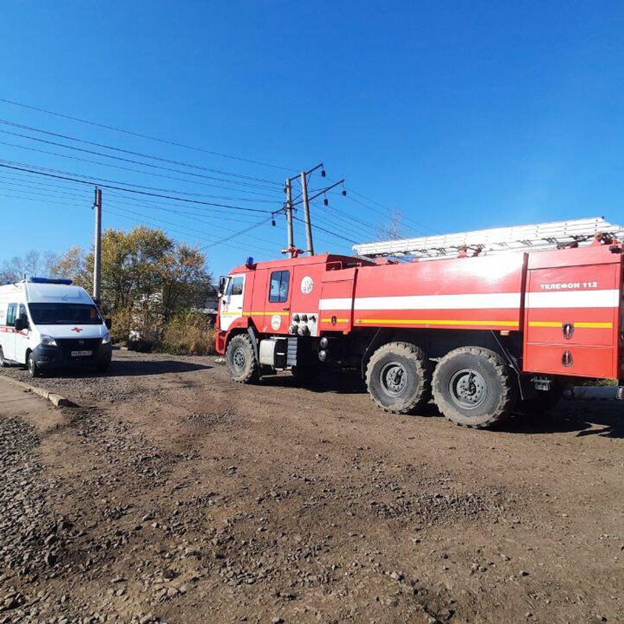 В Хабаровске загорелся жилой дом, один человек пострадал - РИА Новости,  14.10.2023