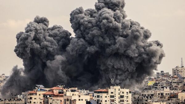 Последствия удара по сектору Газа