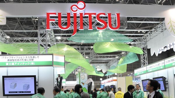 Стенд компании Fujitsu