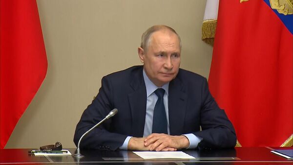 Путин на совещании по ситуации в зоне спецоперации и на Ближнем Востоке