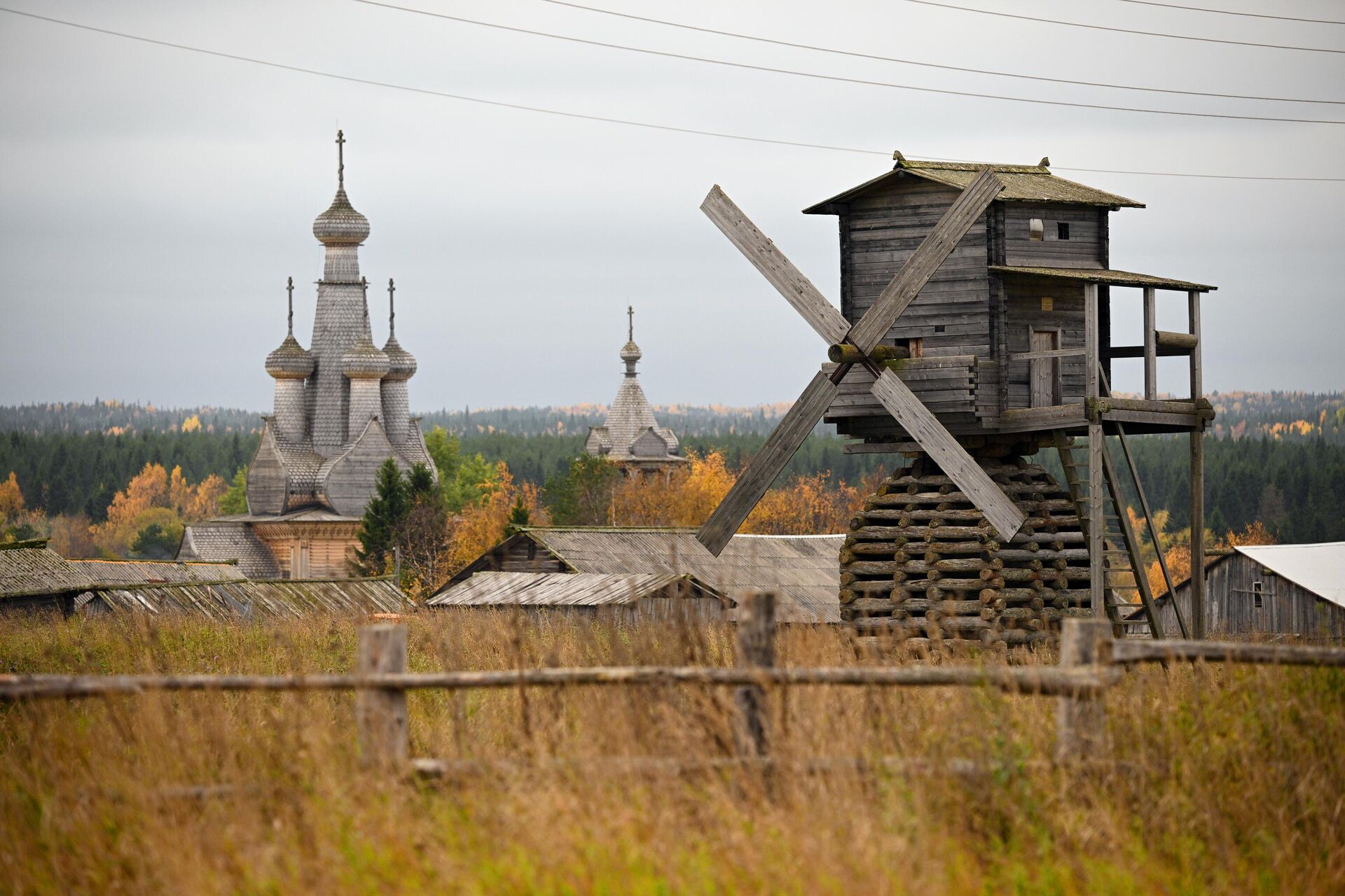 Деревня Кимжа Архангельской области