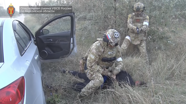 Задержание украинского наводчика в Херсонской области