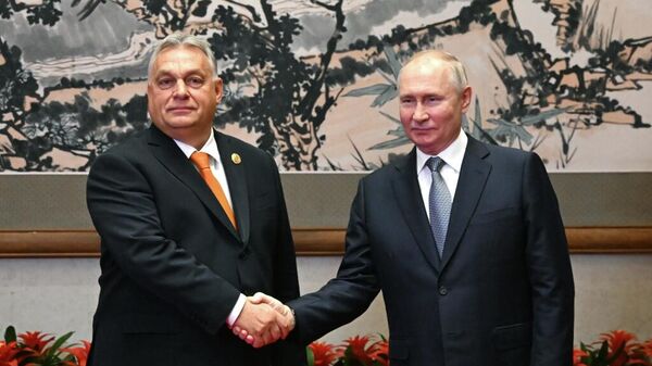 Встреча Путина с премьер-министром Венгрии Орбаном