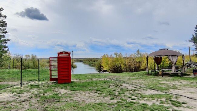 Арт-объекты в комплексе Гнездо в Тюменской области