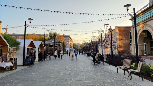 Улица Дзержинского в Тюмени