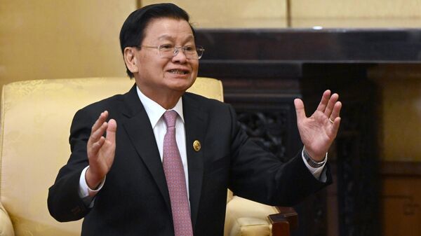 Президент Лаоса Тхонглун Сисулит