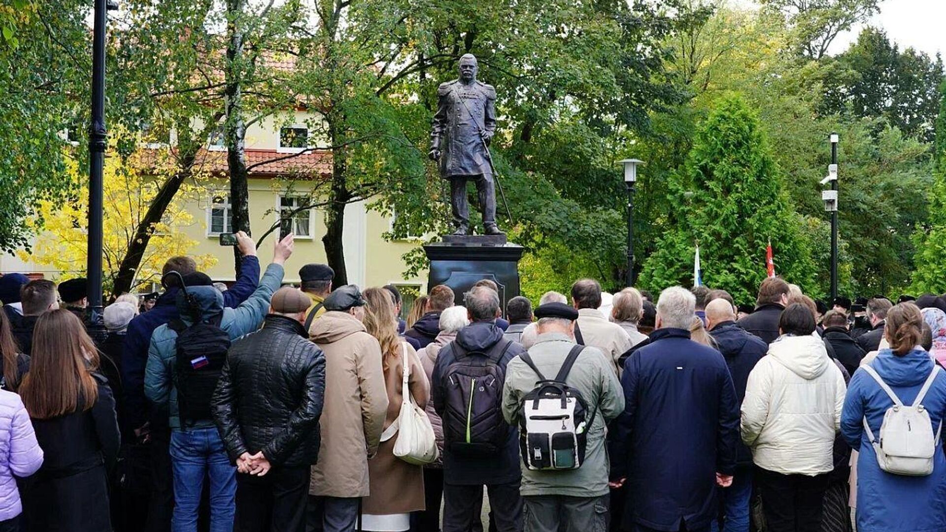 Церемония открытия памятника Михаилу Муравьеву в Калининграде - РИА Новости, 1920, 25.10.2023