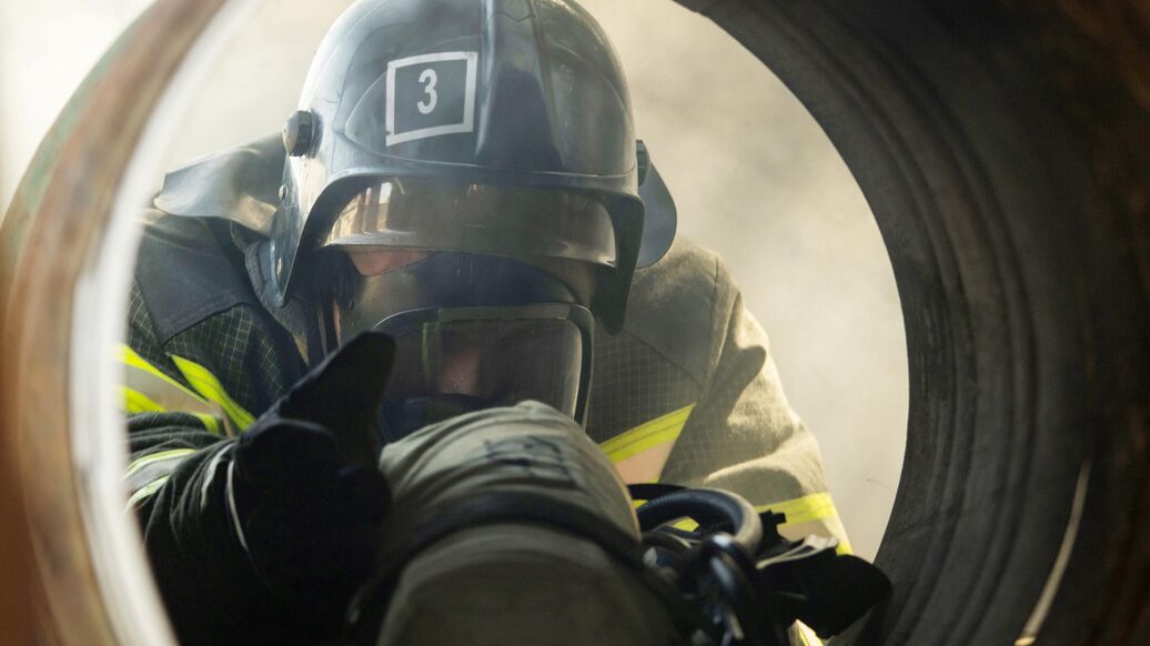 В Торопце после падения обломков БПЛА начался пожар