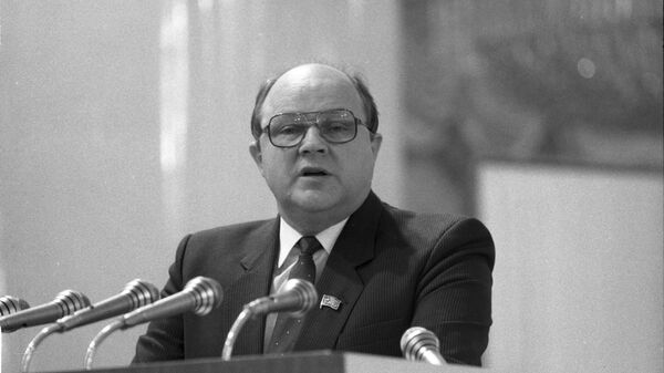 Министр культуры СССР Василий Захаров. 1986 год