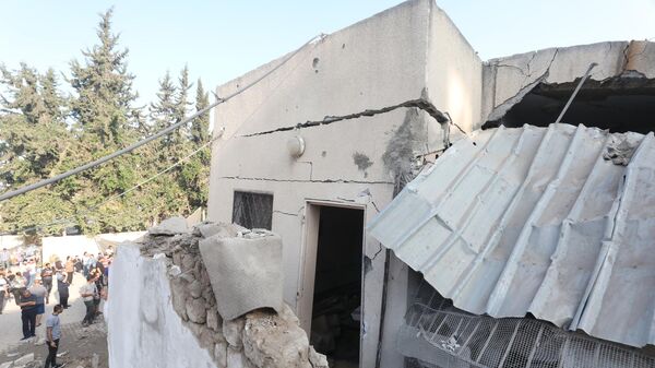 Разрушения на территории греческой православной церкви Святого Порфирия в Газе. 20 октября 2023