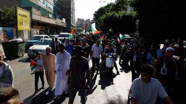 Митинги в Бейруте и Триполи в поддержку Палестины