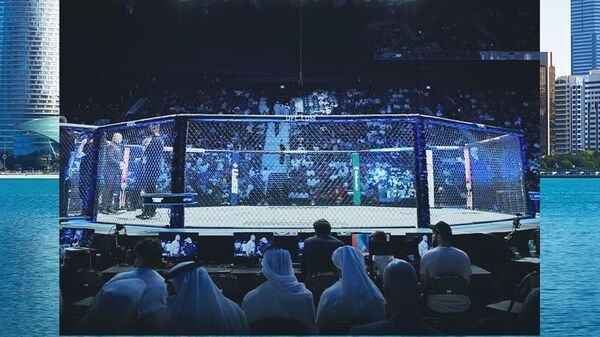 Октагон UFC в Абу-Даби
