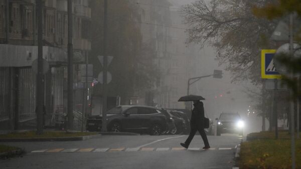 Москвичей предупредили о ночном тумане