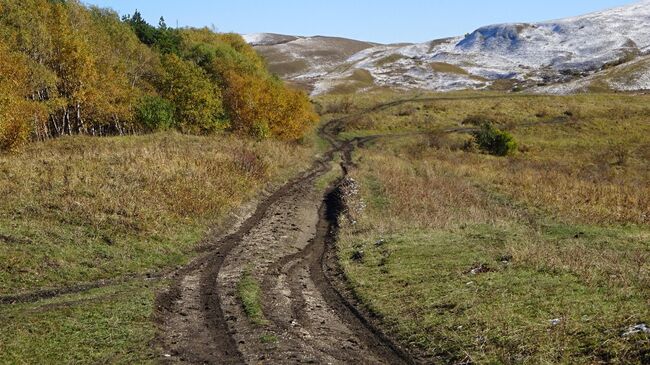 Тропа на гору Малое Седло