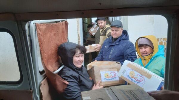Оренбургские сельчане отправили гуманитарную помощь в зону СВО 