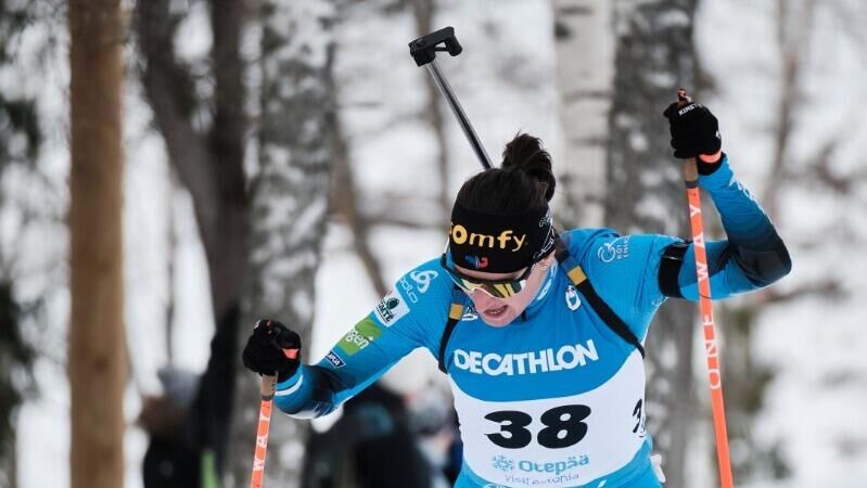 Французская биатлонистка Жюлия Симон - РИА Новости, 1920, 28.10.2025