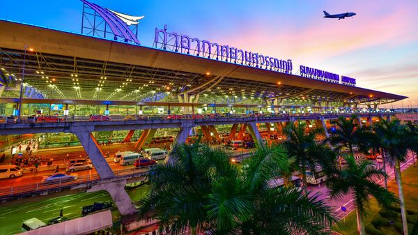 Международный аэропорт Суварнабхуми в Бангкоке, Таиланд