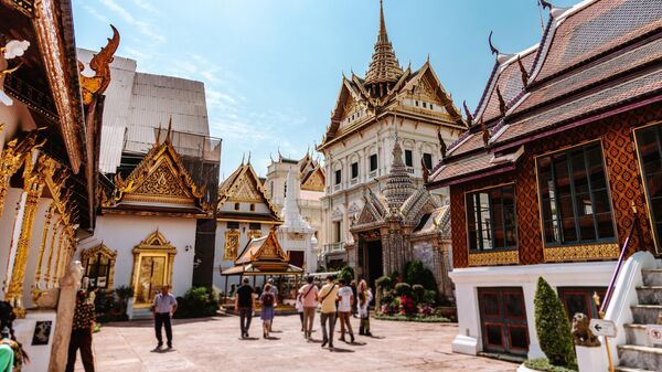Храм Ват Пхра Кео в Бангкоке, Таиланд