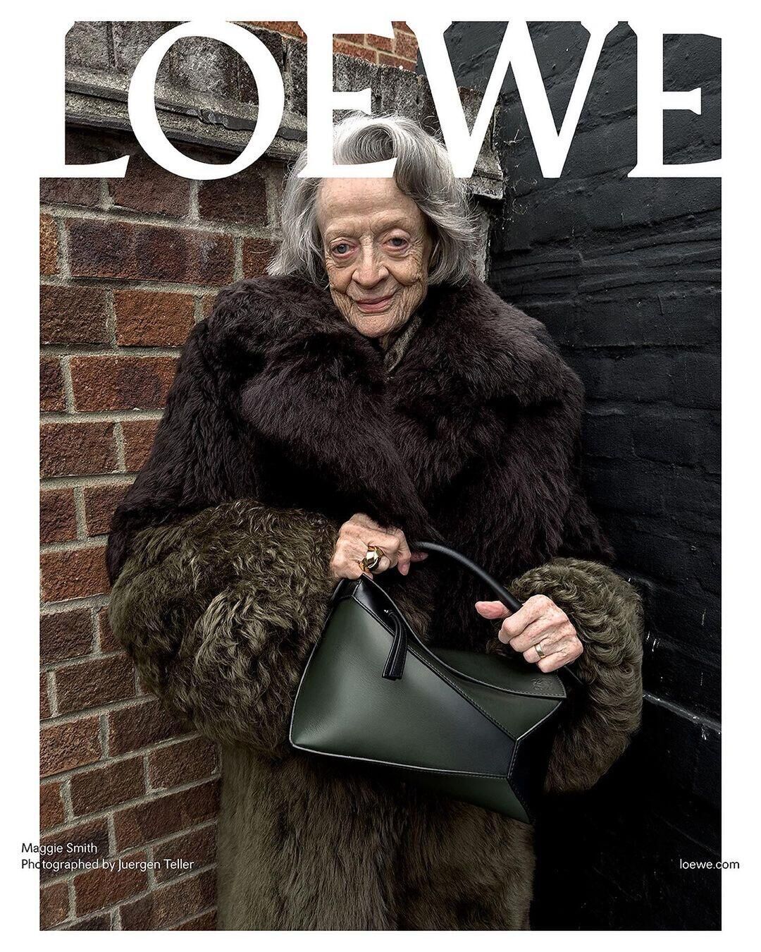 Актриса Мэгги Смит на рекламном снимке Loewe - РИА Новости, 1920, 24.10.2023