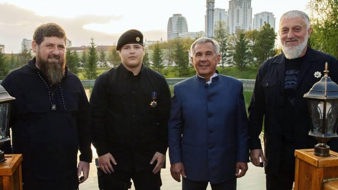 Награды сына Кадырова Адама. Орден Кадырова.