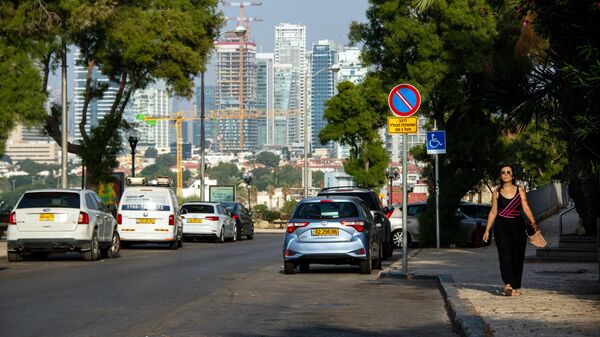 Улица в районе Яффо в Тель-Авиве