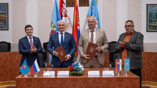 Предварительное подписание соглашения об установлении дружественных отношений между городами Ноябрьском и Алексинацем