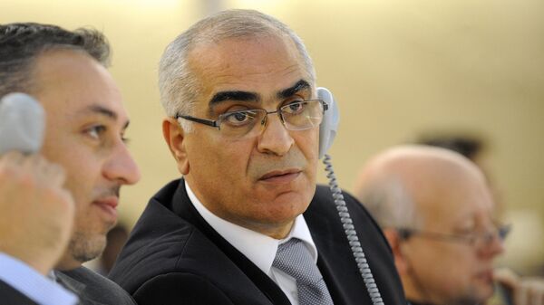 Постоянный представитель Палестины при ООН в Женеве Ибрагим Крайши