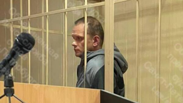 Станислав Орлов во время заседания Куйбышевского районного суда Санкт-Петербурга 