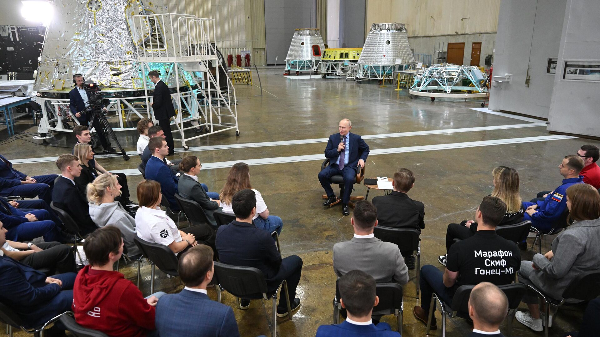 Путин заявил, что ракетно-космическая отрасль тоже нуждается в разбюрокрачивании