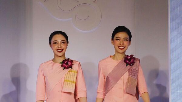 Новая форма стюардесс Thai Airways