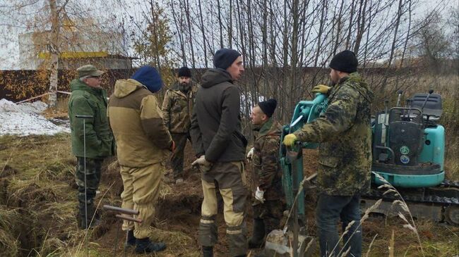 Поисковые отряды при обследовании участка в городе Отрадное Ленинградской области нашли неизвестное захоронение