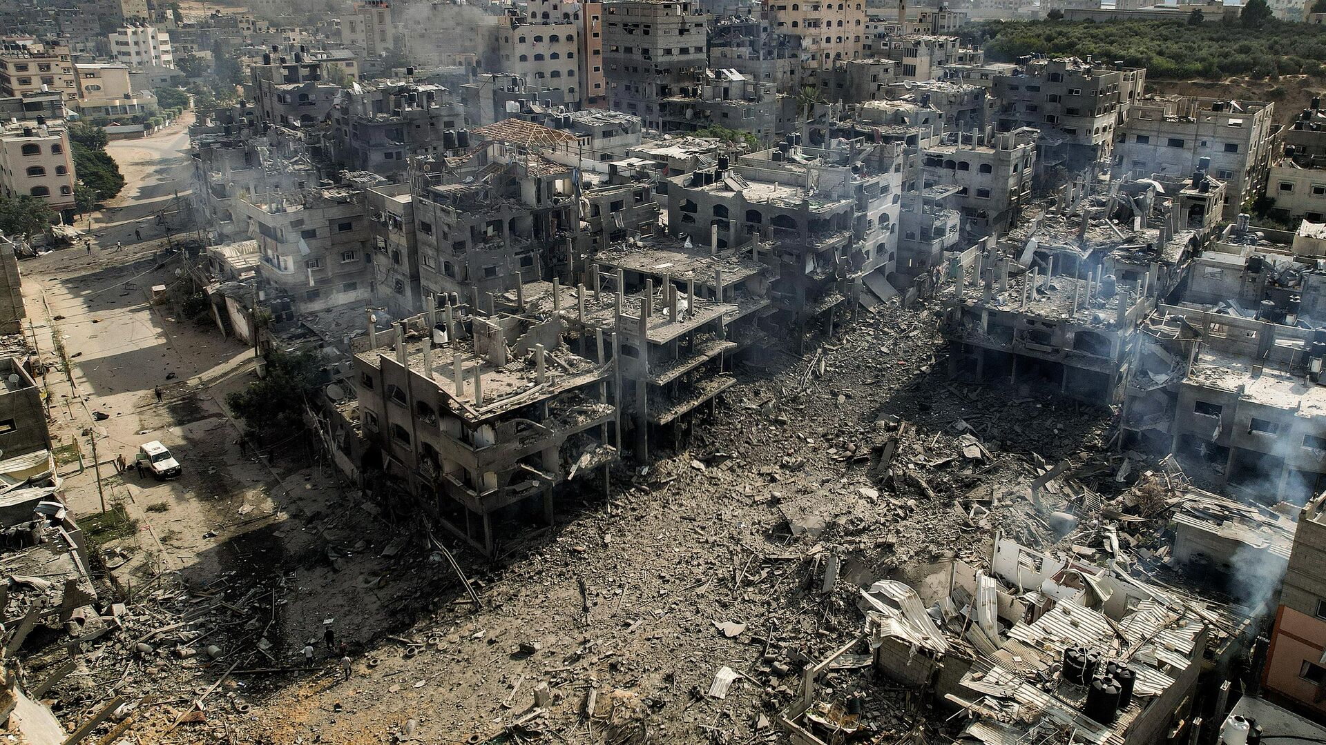 В Палестине заявили о 400 погибших и раненных при ударе по лагерю беженцев  - РИА Новости, 31.10.2023