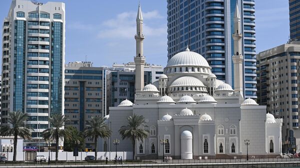 Мечеть Аль-Нур в городе Шарджа в ОАЭ