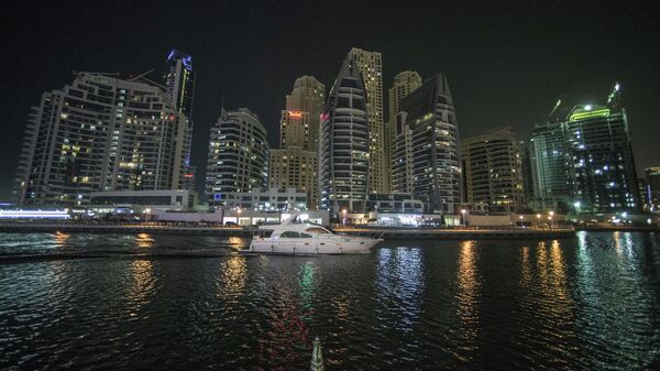 Небоскребы в районе Marina в Дубаи