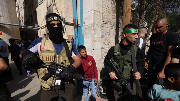 Бойцы ХАМАС в Дженине