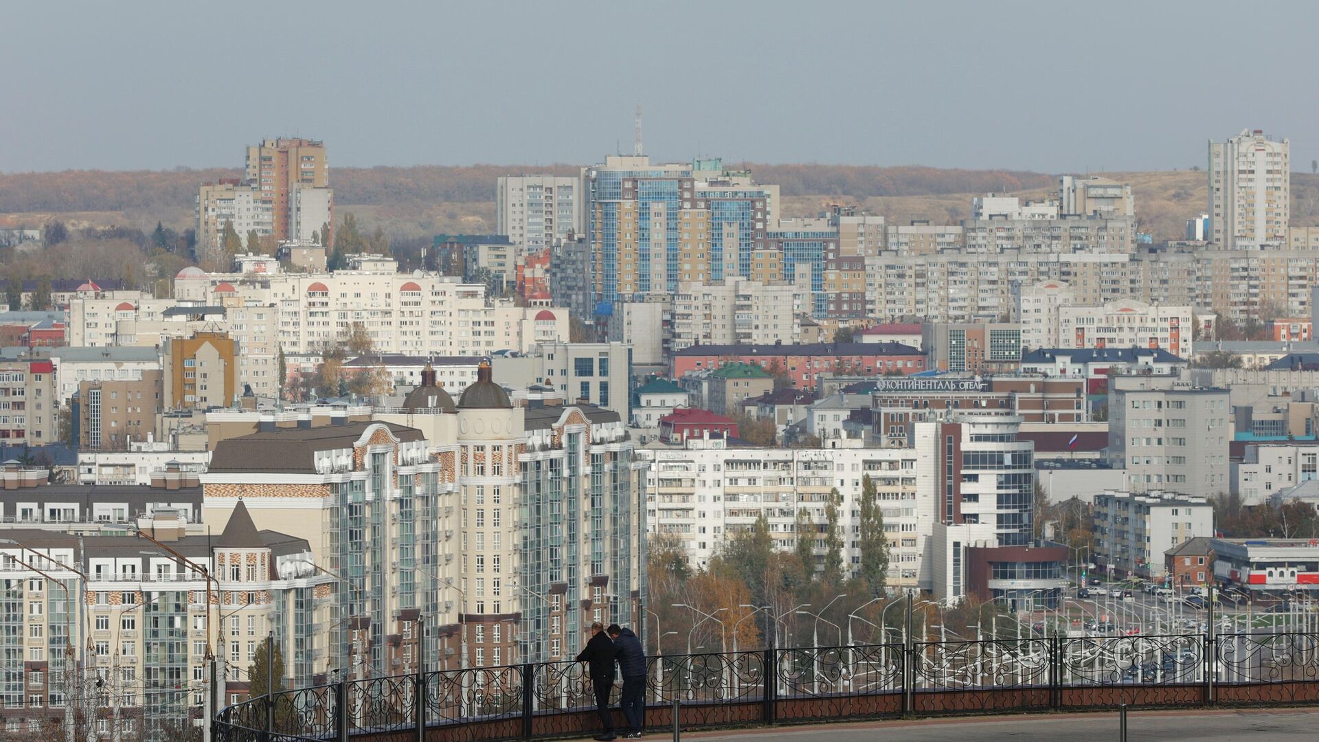 Вид на Белгород со смотровой площадки - РИА Новости, 1920, 18.09.2024