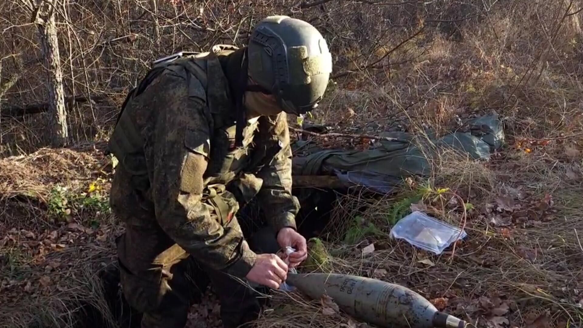 Работа разведчиков 1-й гвардейской танковой армии ЗВО под Купянском - РИА Новости, 1920, 04.11.2023