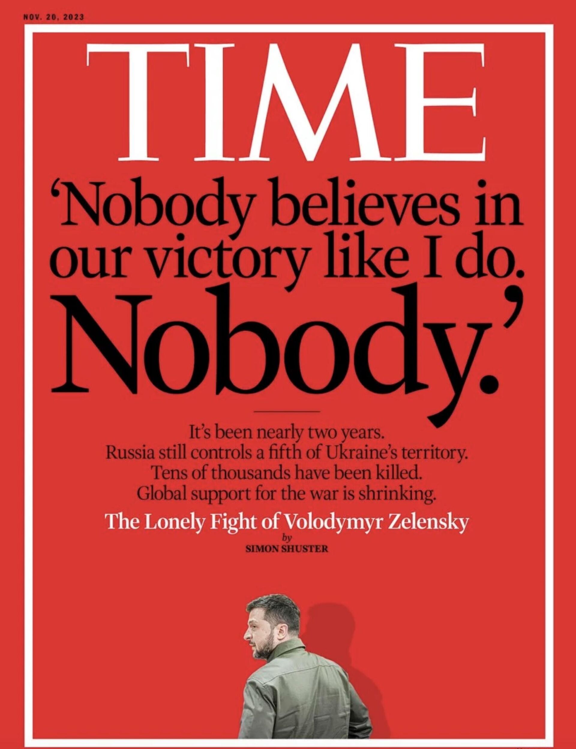 Обложка журнала Time от 20 ноября 2023 года - РИА Новости, 1920, 04.11.2023