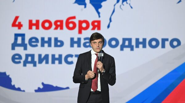 Министр просвещения РФ Сергей Кравцов на Международной выставке-форуме Россия на ВДНХ